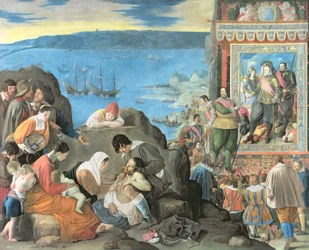 Odzyskanie Zatoki San Salvador, Brazylia, ok. 1634-35
